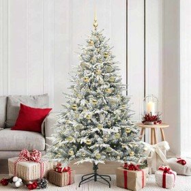 Árbol de Navidad artificial preiluminado con juego de bolas en Decoración Festiva y Estacional | Comprar online en Foru.es