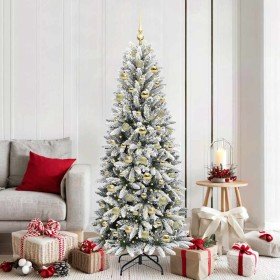 Árbol de Navidad artificial 180 cm PVC y Plástico y Acero y PE en Decoración Festiva y Estacional | Comprar online en Foru.es