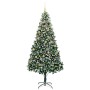Árbol de Navidad artificial Verde 210 cm PVC y Acero y Plástico en Decoración Festiva y Estacional | Comprar online en Foru.es
