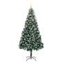 Árbol de Navidad artificial Verde 210 cm PVC y Acero y Plástico en Decoración Festiva y Estacional | Comprar online en Foru.es