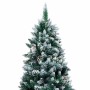 Árbol de Navidad artificial Verde 210 cm PVC y Acero y Plástico en Decoración Festiva y Estacional | Comprar online en Foru.es