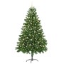 Árbol de Navidad con 300 LED con soporte Verde 210 cm PE en Decoración Festiva y Estacional | Comprar online en Foru.es