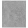 Mueble de TV con luces LED gris hormigón 120x35x40 cm de vidaXL, Muebles TV - Ref: Foro24-804359, Precio: 89,43 €, Descuento: %