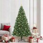 Árbol de Navidad artificial Verde 210 cm PVC y Acero y Plástico en Decoración Festiva y Estacional | Comprar online en Foru.es