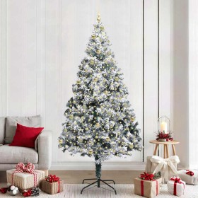 Árbol de Navidad artificial 240 cm PVC y Acero y Plástico en Decoración Festiva y Estacional | Comprar online en Foru.es