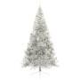 Árbol de Navidad Artificial Preiluminado Plateado 240 cm PET en Decoración Festiva y Estacional | Comprar online en Foru.es