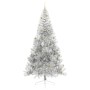 Árbol de Navidad Artificial Preiluminado Plateado 240 cm PET en Decoración Festiva y Estacional | Comprar online en Foru.es