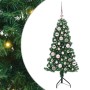 Árbol de Navidad Artificial de Esquina Verde 120 cm PVC y Metal en Decoración Festiva y Estacional | Comprar online en Foru.es