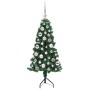 Árbol de Navidad Artificial de Esquina Verde 120 cm PVC y Metal en Decoración Festiva y Estacional | Comprar online en Foru.es