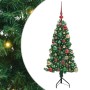 Árbol de Navidad Artificial de Esquina Verde 120 cm PVC y Metal en Decoración Festiva y Estacional | Comprar online en Foru.es