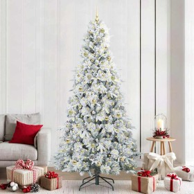 Árbol de Navidad artificial con ramas articuladas 240 cm en Decoración Festiva y Estacional | Comprar online en Foru.es