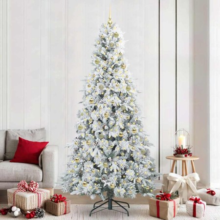 Árbol de Navidad artificial con ramas articuladas 240 cm en Decoración Festiva y Estacional | Comprar online en Foru.es