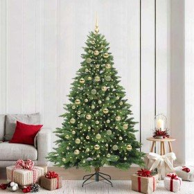 Árbol de Navidad artificial con 300 LED Verde 210 cm PE y PVC en Decoración Festiva y Estacional | Comprar online en Foru.es