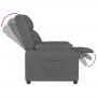 Sillón reclinable de tela gris oscuro en Sillones | Comprar online en Foru.es