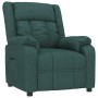 Sillón reclinable de tela verde oscuro en Sillones | Comprar online en Foru.es