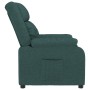 Sillón reclinable de tela verde oscuro en Sillones | Comprar online en Foru.es