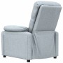 Sillón reclinable de tela gris claro en Sillones | Comprar online en Foru.es