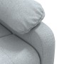 Sillón reclinable de tela gris claro en Sillones | Comprar online en Foru.es