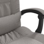Silla de oficina reclinable con masaje tela gris taupé en Sillas de oficina | Comprar online en Foru.es
