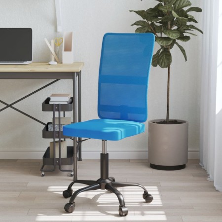 Silla de oficina regulable en altura tela de malla azul en Sillas de oficina | Comprar online en Foru.es
