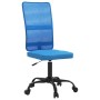 Silla de oficina regulable en altura tela de malla azul en Sillas de oficina | Comprar online en Foru.es