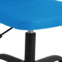 Silla de oficina regulable en altura tela de malla azul en Sillas de oficina | Comprar online en Foru.es