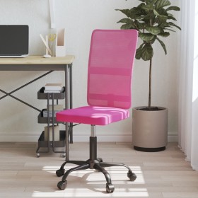 Silla de oficina regulable en altura tela de malla rosa en Sillas de oficina | Comprar online en Foru.es