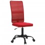 Silla de oficina regulable en altura tela de malla rojo tinto en Sillas de oficina | Comprar online en Foru.es