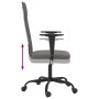 Silla de oficina altura ajustable tela gris oscuro en Sillas de oficina | Comprar online en Foru.es