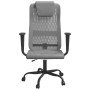 Silla de oficina altura ajustable tela malla y cuero PE gris en Sillas de oficina | Comprar online en Foru.es