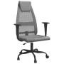Silla de oficina altura ajustable tela malla y cuero PE gris en Sillas de oficina | Comprar online en Foru.es