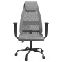 Silla de oficina altura ajustable tela malla y cuero PE gris en Sillas de oficina | Comprar online en Foru.es