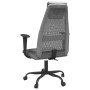 Silla de oficina altura ajustable tela malla y cuero PE gris en Sillas de oficina | Comprar online en Foru.es