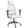 Silla de oficina altura ajustable tela malla y cuero PE blanco en Sillas de oficina | Comprar online en Foru.es