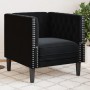 Sillón Chesterfield de terciopelo negro en Sofás | Comprar online en Foru.es