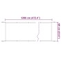 Toldo vertical blanco 60x1200 cm tela oxford en Sombrillas | Comprar online en Foru.es