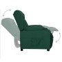 Sillón elevable tela verde oscuro en Sillones | Comprar online en Foru.es