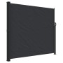 Toldo lateral retráctil negro 180x500 cm en Sombrillas | Comprar online en Foru.es