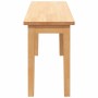 Banco 110 cm Madera Maciza Caucho en Bancos de comedor y cocina | Comprar online en Foru.es