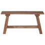 Banco Natural 93 x 26 x 45 cm Madera de Caoba en Bancos | Comprar online en Foru.es
