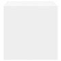 Armario de pared madera contrachapada blanco 37x37x37 cm en Estanterías | Comprar online en Foru.es