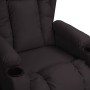 Sillón elevable cuero sintético negro en Sillones | Comprar online en Foru.es