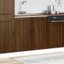Panel para lavavajillas Lucca madera contrachapada roble marrón en Armarios de cocina | Comprar online en Foru.es