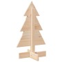 Árbol de Navidad de madera de adorno madera maciza pino 60 cm en Decoración Festiva y Estacional | Comprar online en Foru.es