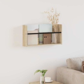 Estante de revistas con estante Roble Sonoma 60 x 12 x 30 cm en Revisteros | Comprar online en Foru.es