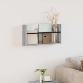 Estante de revistas con estante Gris Sonoma 60 x 12 x 30 cm en Revisteros | Comprar online en Foru.es