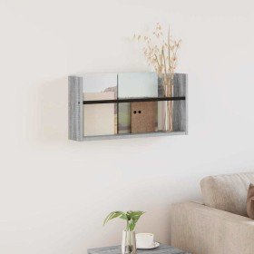 Estante de revistas con estante Gris Sonoma 60 x 12 x 30 cm en Revisteros | Comprar online en Foru.es