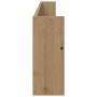 Estante de revistas 2 pcs Roble artesanal 100 x 12 x 30 cm en Revisteros | Comprar online en Foru.es