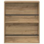 Estante de revistas 2 pcs Roble artesanal 60 x 12 x 70 cm en Revisteros | Comprar online en Foru.es