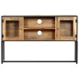 Mueble para la TV de madera maciza reciclada 120x30x75 cm de vidaXL, Muebles TV - Ref: Foro24-248105, Precio: 173,04 €, Descu...